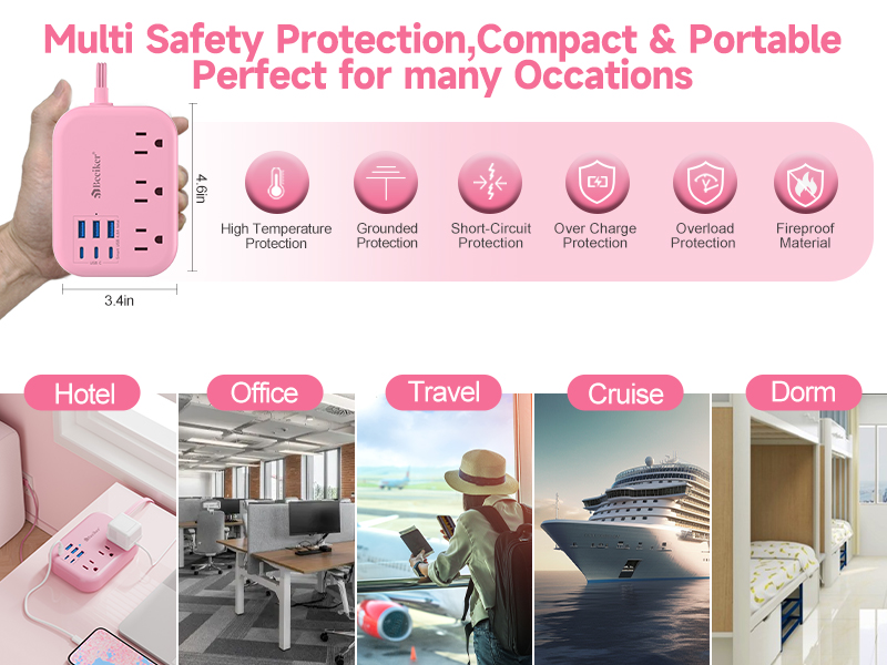 pink desk accessories