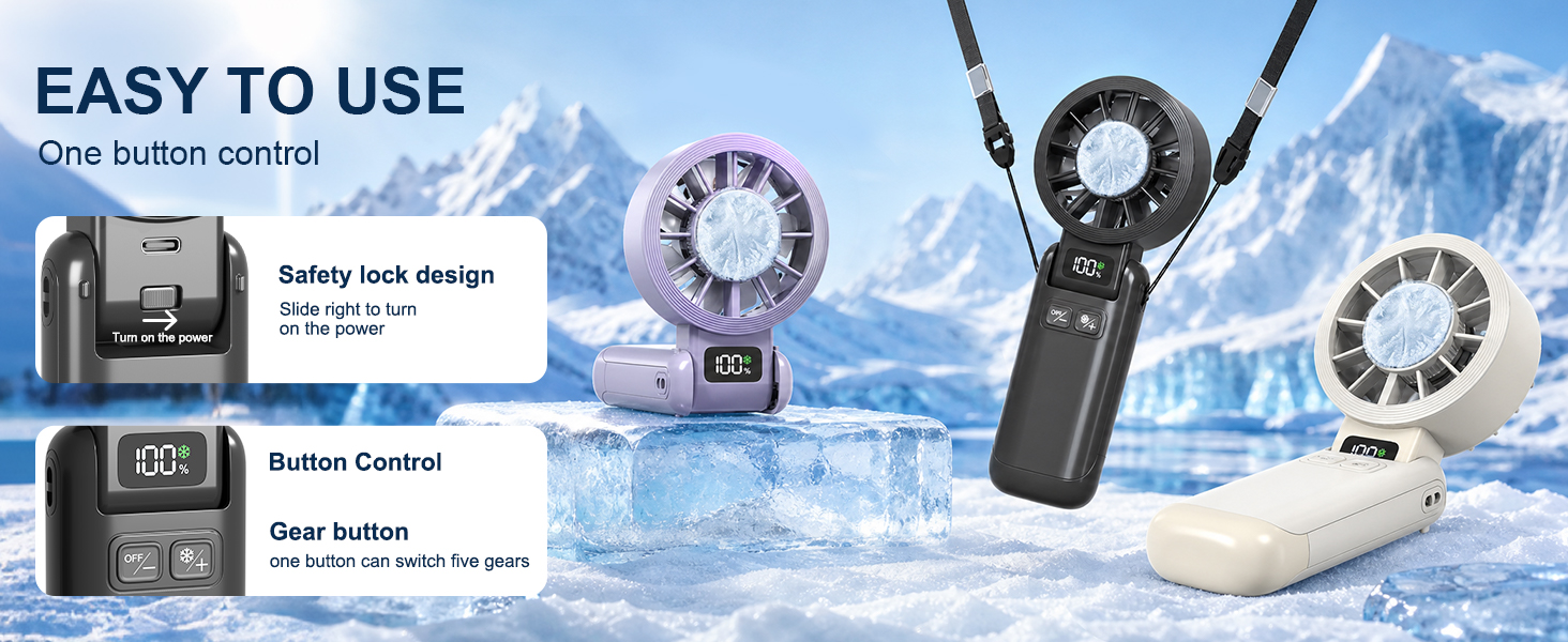 portable rechargeable fan