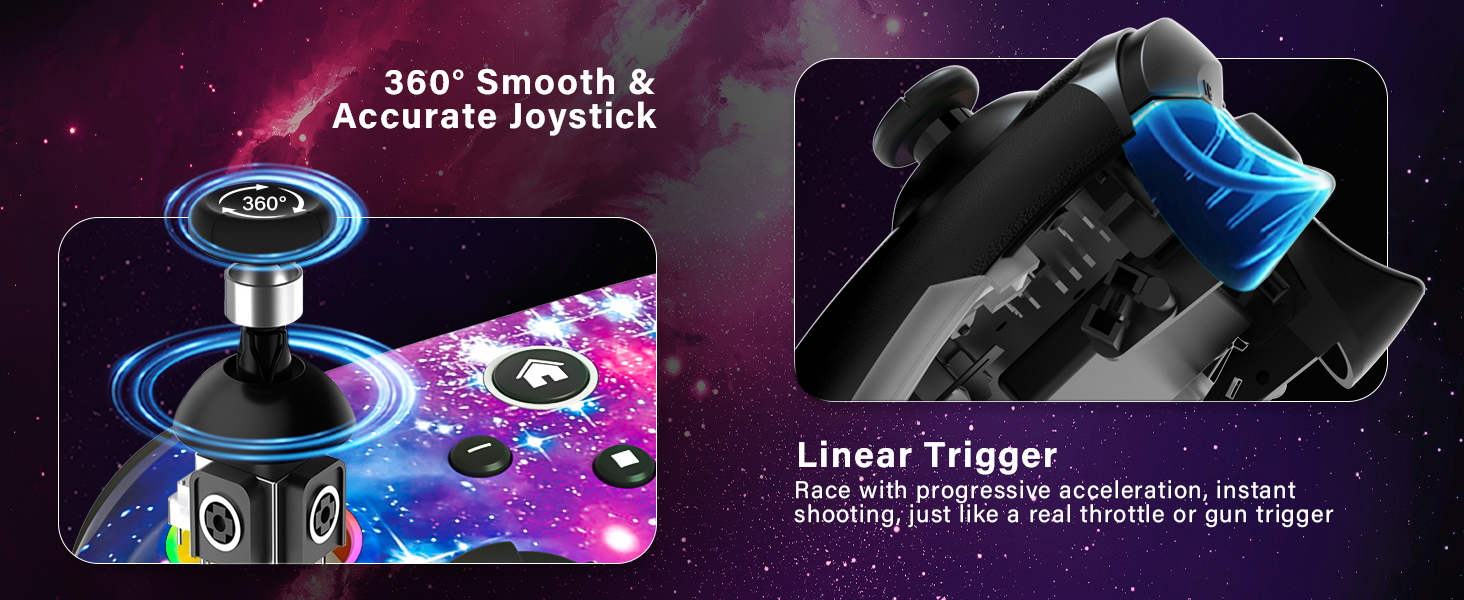 switch controller joystick / trigger