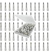 60Pcs Duck Bill Hair Clips Metal Styling Hair Clips, Alligator Curl Clips, Single Prong Hair Clip...