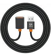 HOWJIM USB Extension Cable 3.3FT,USB2.0 A Male to Female USB Extender Cord | Nylon Braided 480Mbp...