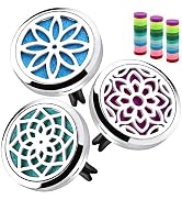 ttstar Car Diffuser Vent Clip - 30mm Aromatherapy Essential Oil Car Diffuser Vent Clips (3 Lotus ...