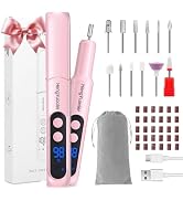 HengYuaoler Electric Nail Drill Cordless,Professional Manicure Pedicure Kit | Acrylic Nail Drill ...