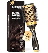 Large Round Brush for Blow Drying, Aluminum Round Hair Brushes for Women, Roller Brush for Blow D...