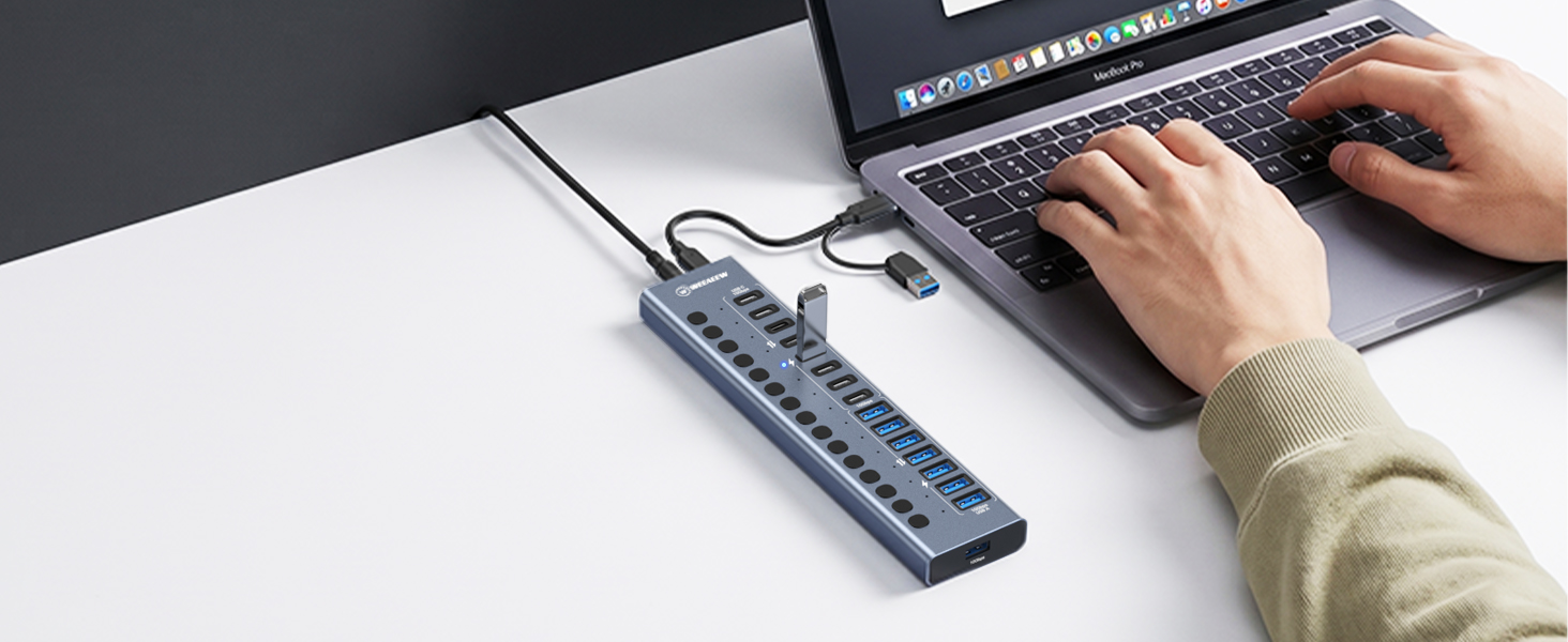 powered usb c hub