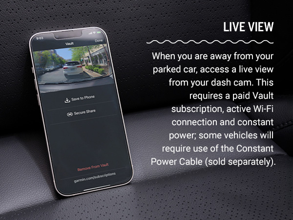 Garmin Dash Cam Series