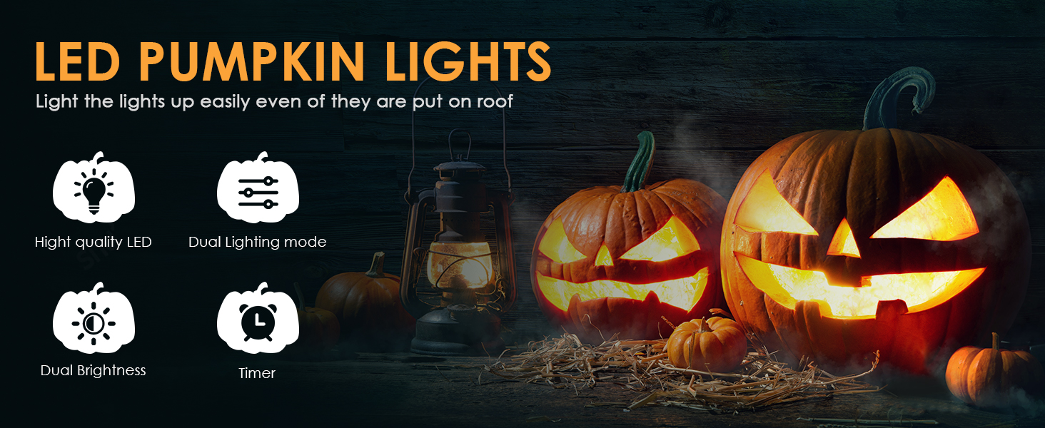 pumpkin lights