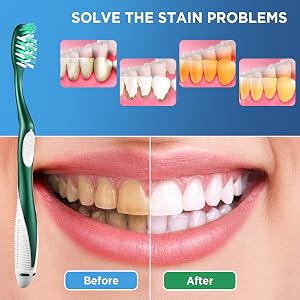 Firm Toothbrush Solve Your Stain Problems