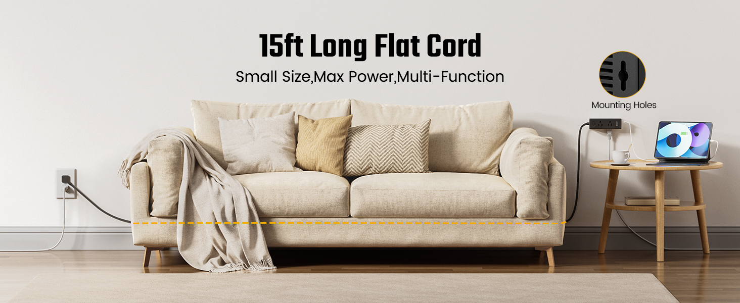 15ft extension cord