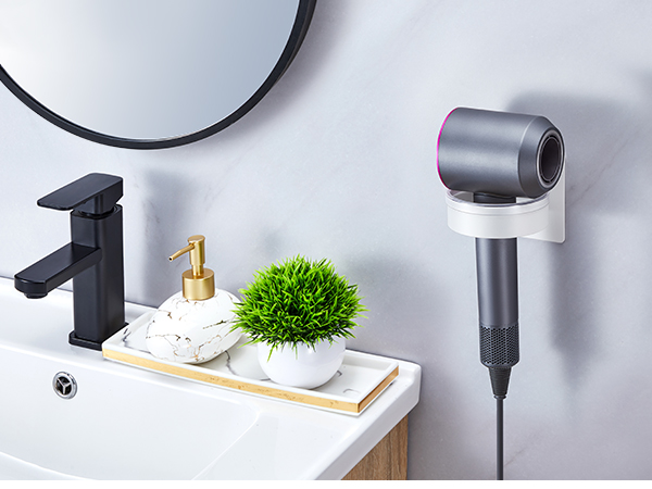 Hair Dryer Holder Wall Mounted
