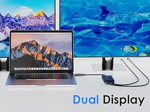 hdmi splitter for dual monitors extended display