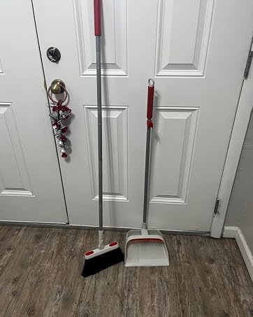 broom dustpan set long handle