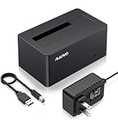 MAIWO SAS to USB 3.0 Adapter, SAS SATA Hard Drive Enclosure Reader for 2.5 3.5 Inch HDD SSD, 22TB...