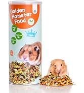 Niteangel Hamster Food & Treats Toy - Small Animal Natural Food for Syrian Golden Hamsters or Oth...