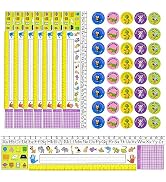 48 PCS Traditional Manuscript Nameplates,Self Adhesive Name Tags for Classroom,Nameplates for Stu...