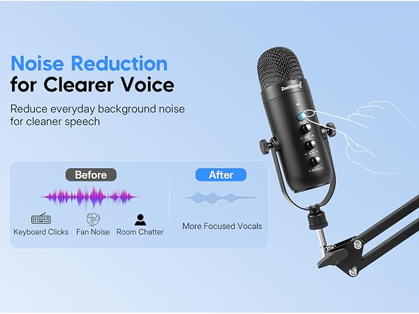 Noise Reduction for Clearer Speech