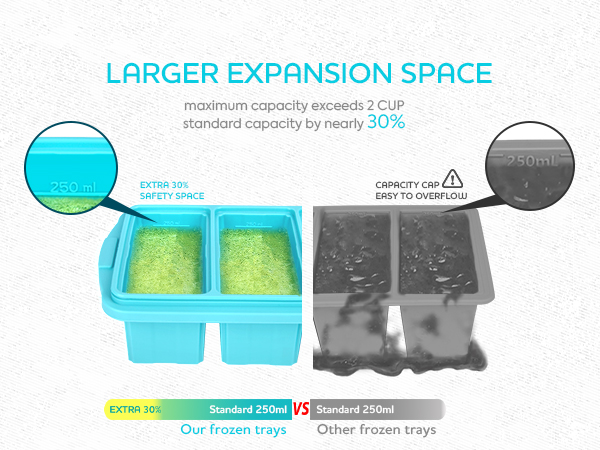 soup molds for freezer, silicone freezer trays with lid, ice trays for freezer, soup freezer molds