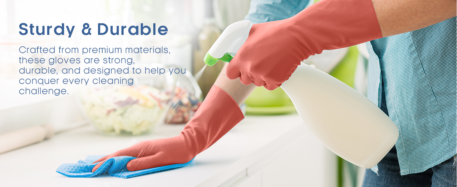 cleaning gloves
