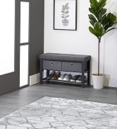shoe storage bench seat cushion