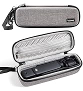 Linpr Small Carrying Case for DJI Osmo Pocket 3 and Accessories, Compact Portable Hard Storage Ca...