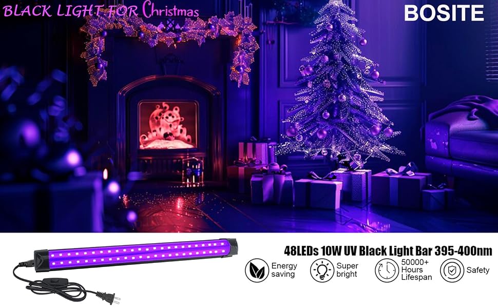 395 nm blacklight bar
