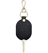 ANHBKAR Leather Keys Sleeve for Broken Car Key Loop Replacement - Cute Keychain Cover - Protector...