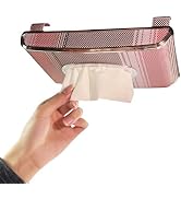 Oktree Leather Car Tissue Box, Multi-Function Vehicle Tissue Dispenser with Visor Clip, Armrest &...