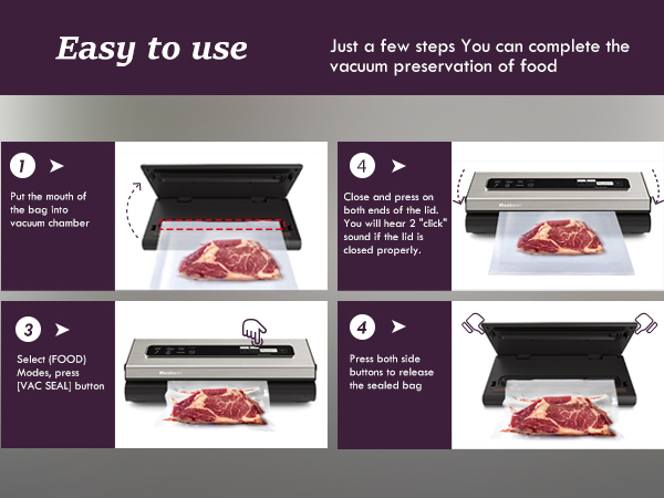 easy to use with only 4 steps