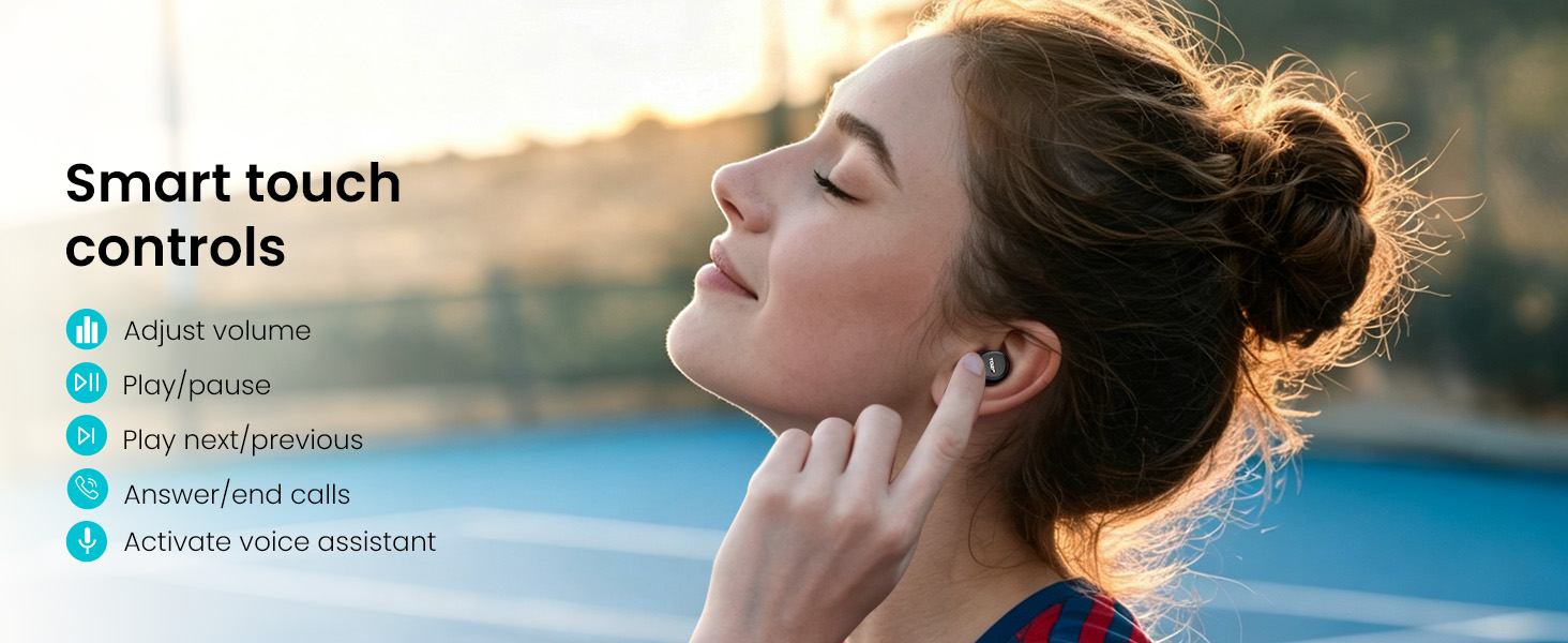 TOZO A1 Wireless Earbuds Bluetooth 5.3