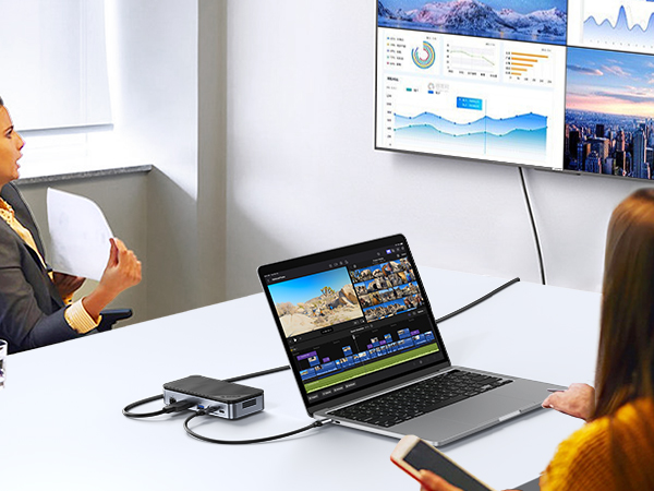 USB C Hub with M.2 Enclosure