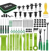 GOOACC 330Pcs Trim Removal Tool, Auto Push Pin Bumper Retainer Clip Set Fastener Terminal Remover...