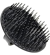 Jack Dean by Denman (Black) Scalp Massager and Detangling Hair Brush for Thick or Thin Hair, Curl...