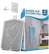 INVIHUG, Shower Hair Catcher Wall, Love Full House Hair Collector for Shower Drain, Hair Catcher ...