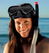 Adult Swim Goggles with Nose Cover