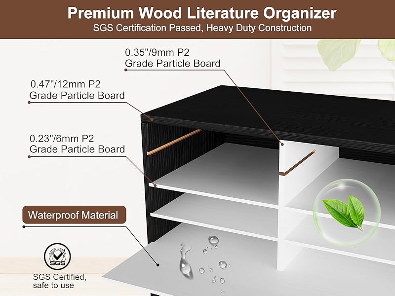 Wooden Mail Organizer