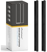 HomeProtect Door Draft Stopper 2 Pack Adjustable, Door Sweep for Bottom of Door, Weather Strippin...