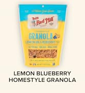 Bob’s Red Mill Lemon Blueberry Homestyle Granola, 11 Ounce Bag (Pack of 6), Certified Gluten Free...