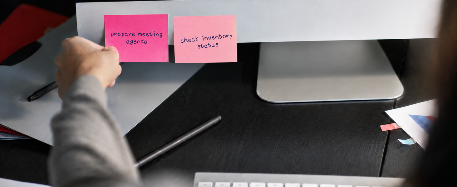 sticky notes