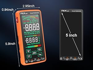 rechargeable multimeter