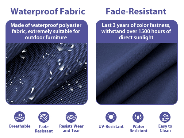 waterproof outdoor chair cushions