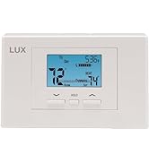 Lux LTX700U-A04 Programmable 7 Day Thermostat, 2 Heat, 1 Cool