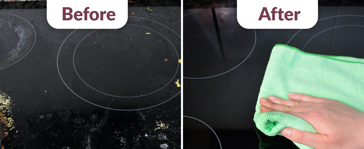 flat induction and oven kitchen cleaning spray cream smooth perfect countertop smoothtop