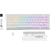 ATTACK SHARK X68PRO HE Rapid Trigger Wireless Keyboard, 0.01mm RT Accuracy 8000Hz Wired Gaming Ke...