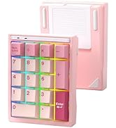 BOYI Yumi17 Aluminum Numeric Keypad,Quick Release Number Pad,Bluetooth 5.0/2.4G/Type-C Wired 17 K...