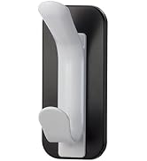Officemate Magnet Plus Magnetic Double Coat Hook, Black/White (92522)