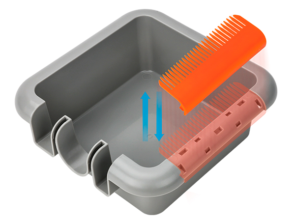 paint brush cleaner tool
