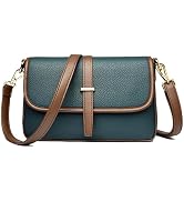 FSD.WG Fashion Quilted Crossbody Bag for Women Leather Ladies Shoulder Purses Messenger Handbag W...