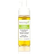kosmatology Lemongrass Organic Foaming Face Wash – 6 fl oz | Natural Acne Treatment for Oily & Ro...