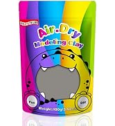 iFergoo Gray Air Dry Clay, DIY Creative Modeling Clay for Kids, Super Light Magic Clay for Kids A...
