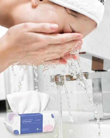 washing face